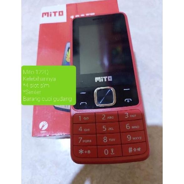 Allthebest- Mito 122Q 2,4 inch 4 slot sim card senter