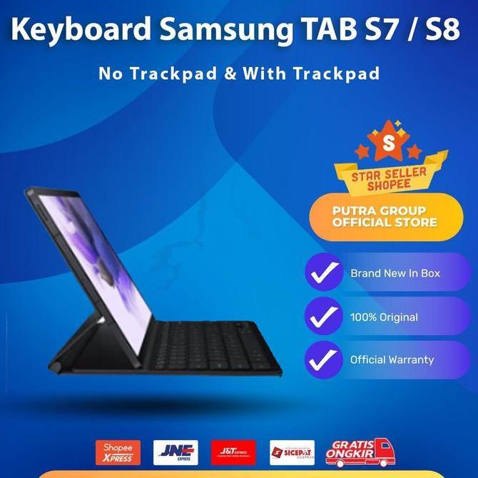 Allthebest- Book Cover Keyboard Samsung Galaxy Tab S8 / S8 Plus / S8 Ultra