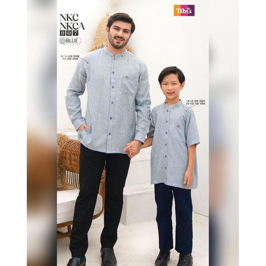 COD NKC 007 DAN NKCA 007 KOKO COUPLE ANAK DAN AYAH Material Savero