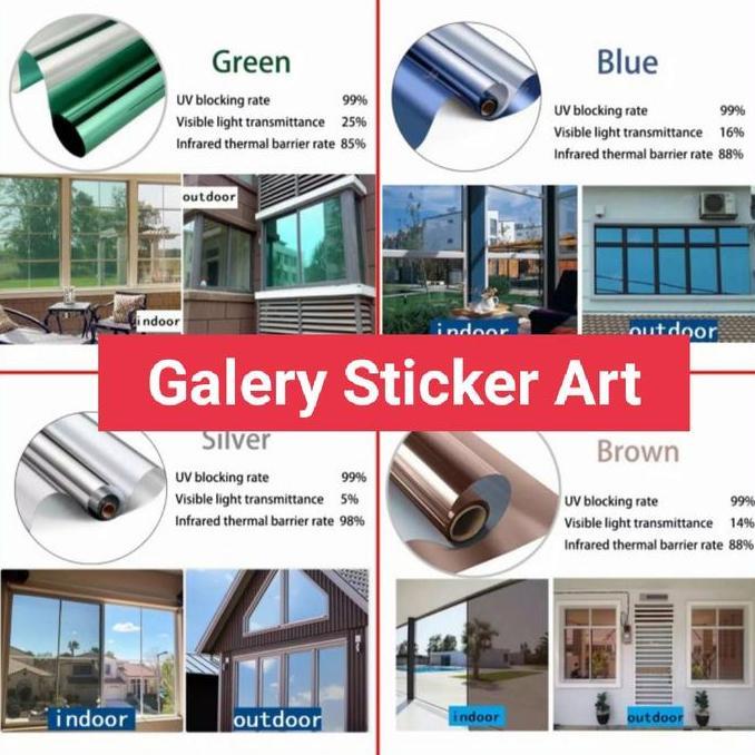 Yoksx- Kaca Film One Way Berkualitas Cocok Buat Gedung,Ruko & Rumah