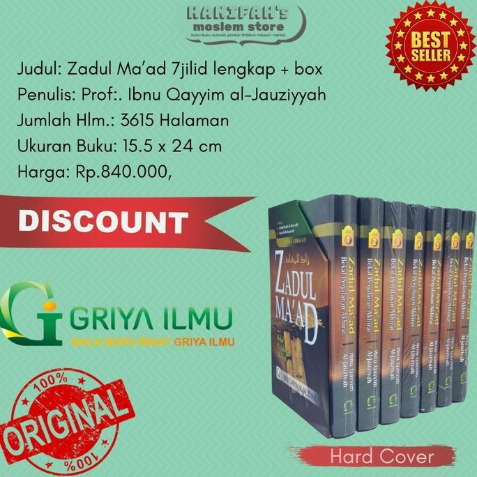 Zadul Maad Zadul Ma Ad Zadul Ma'ad Komplit 7 Jilid + Box ORIGINAL