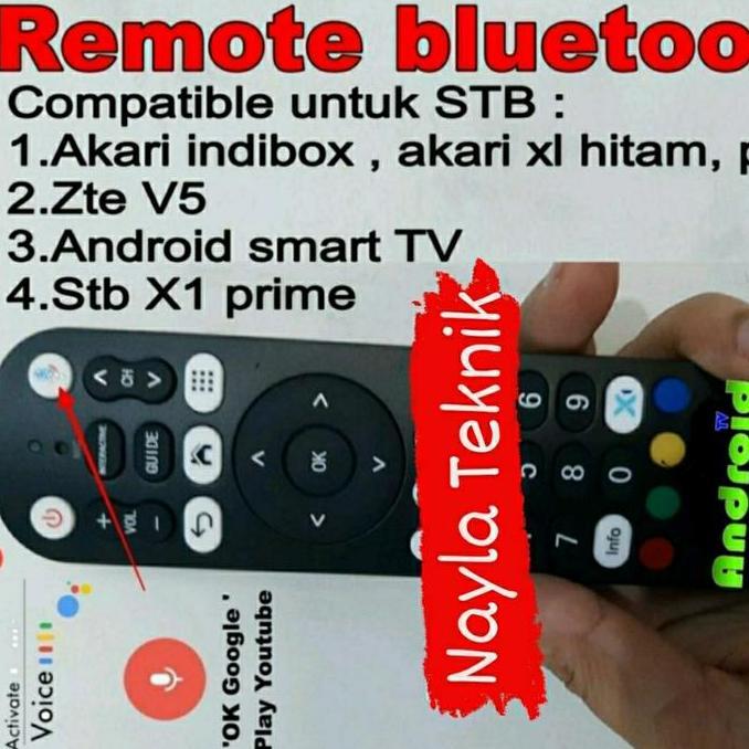 REMOTE STB Android tv 4K support Bluetooth+voice google assistant