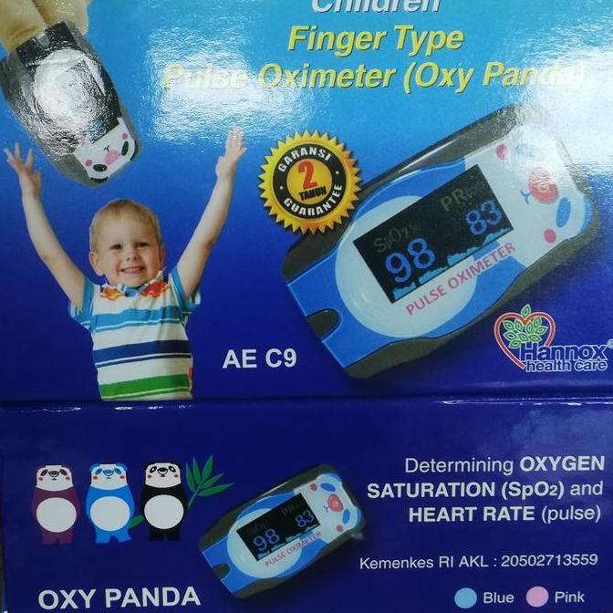 pulse oxymeter SPO2 Finger oxymeter anak HANNOX