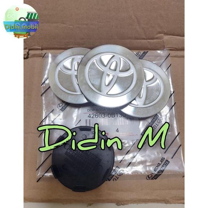 KEYMAZ Tutup dop roda velg 1set Kijang SSX SGX LSX Ori