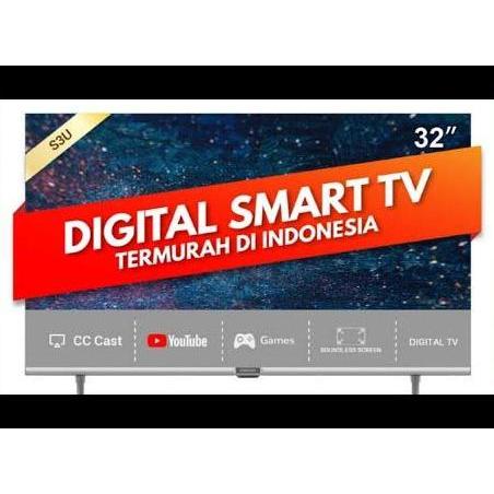 Led Tv Coccaa Coocaa Coca Cocaa 32 inch Smart Digital 32S3U 32S3 U