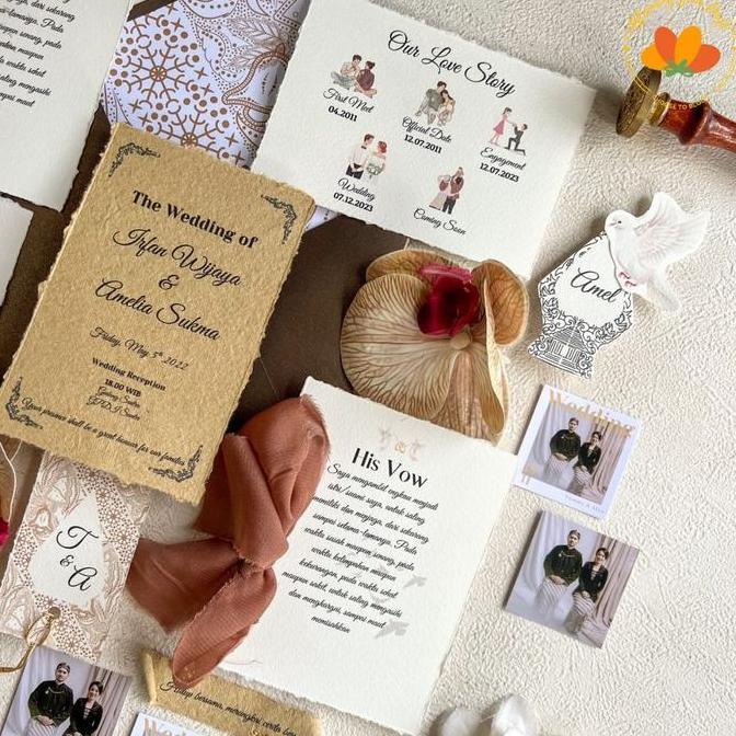 Ready PROSES CEPAT undangan pernikahan kaligrafi model jawa kartu undangan pernikahan jawa