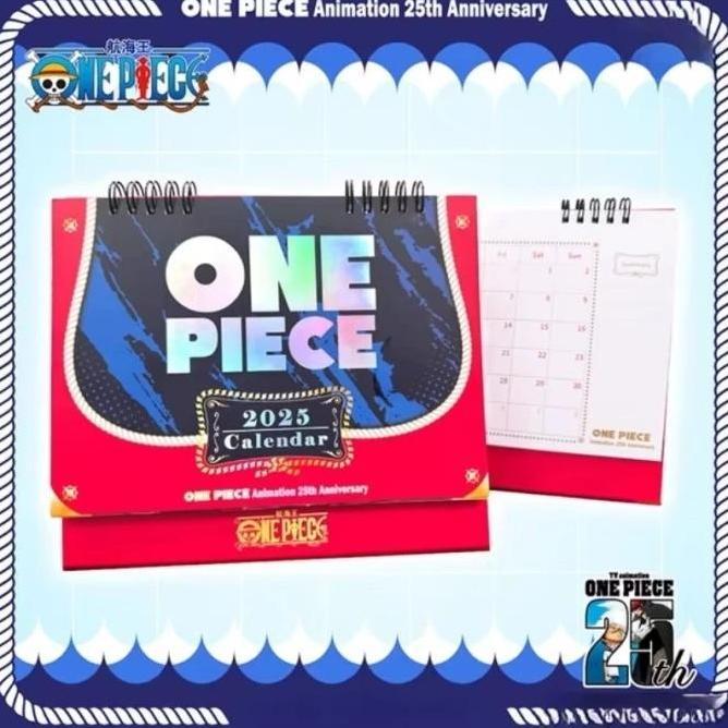 One Piece 2025 Calendar 25th Anniversary murah