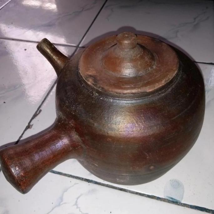 Kendi jamu / teko tanah liat Original