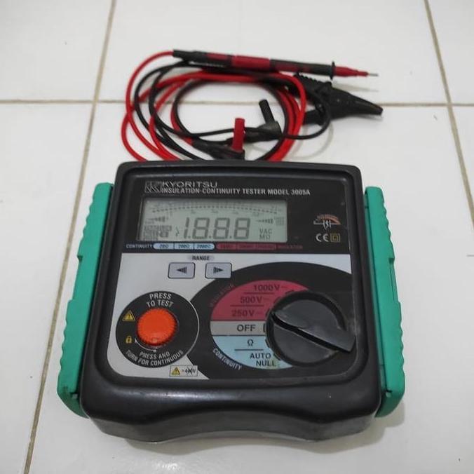 Insulation Tester Kyoritsu 3005A - Magger Instalasi Kyoritsu 3005A Ori