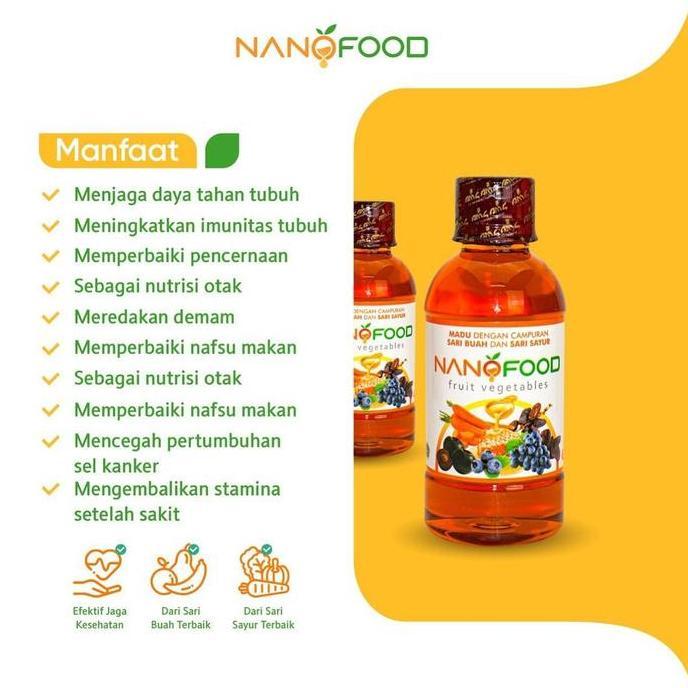 Nanofood Untuk Dewasa dan Anak Nano Food Sari Buah dan Sayur Sayuran