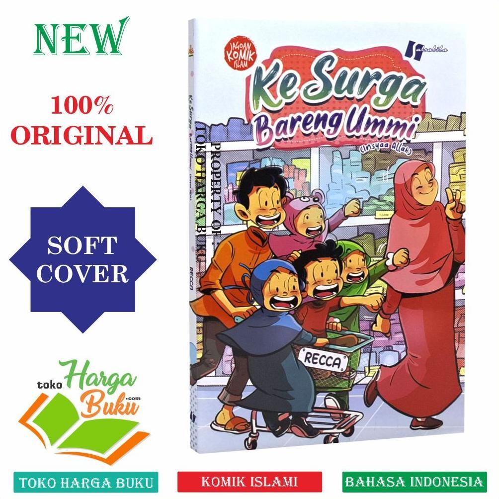 Komik Ke Surga Bareng Ummi Insyaa Allah FULL COLOR Buku Anak Islam Parenting ORIGINAL - Salsabila