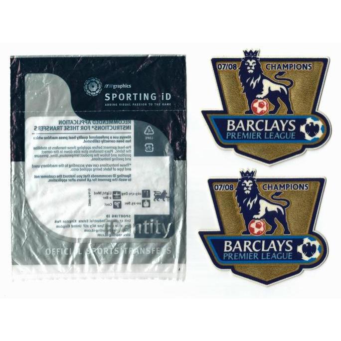 NEW Patch EPL Winners 2007 - 08. Original Patch for Jersey.