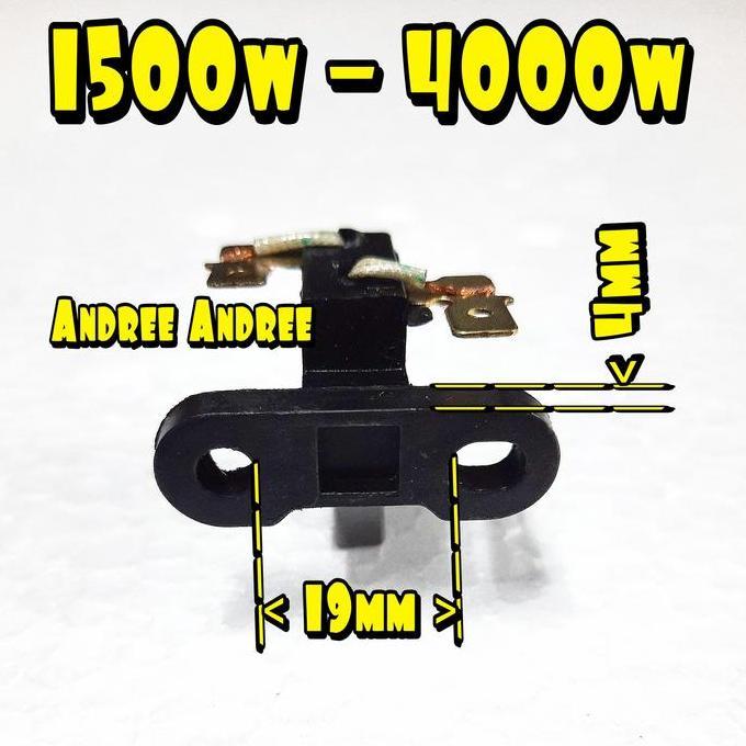 ] Carbon Brush - Kool Dinamo Genset Bensin 2500 3000 4000 watt 2500w