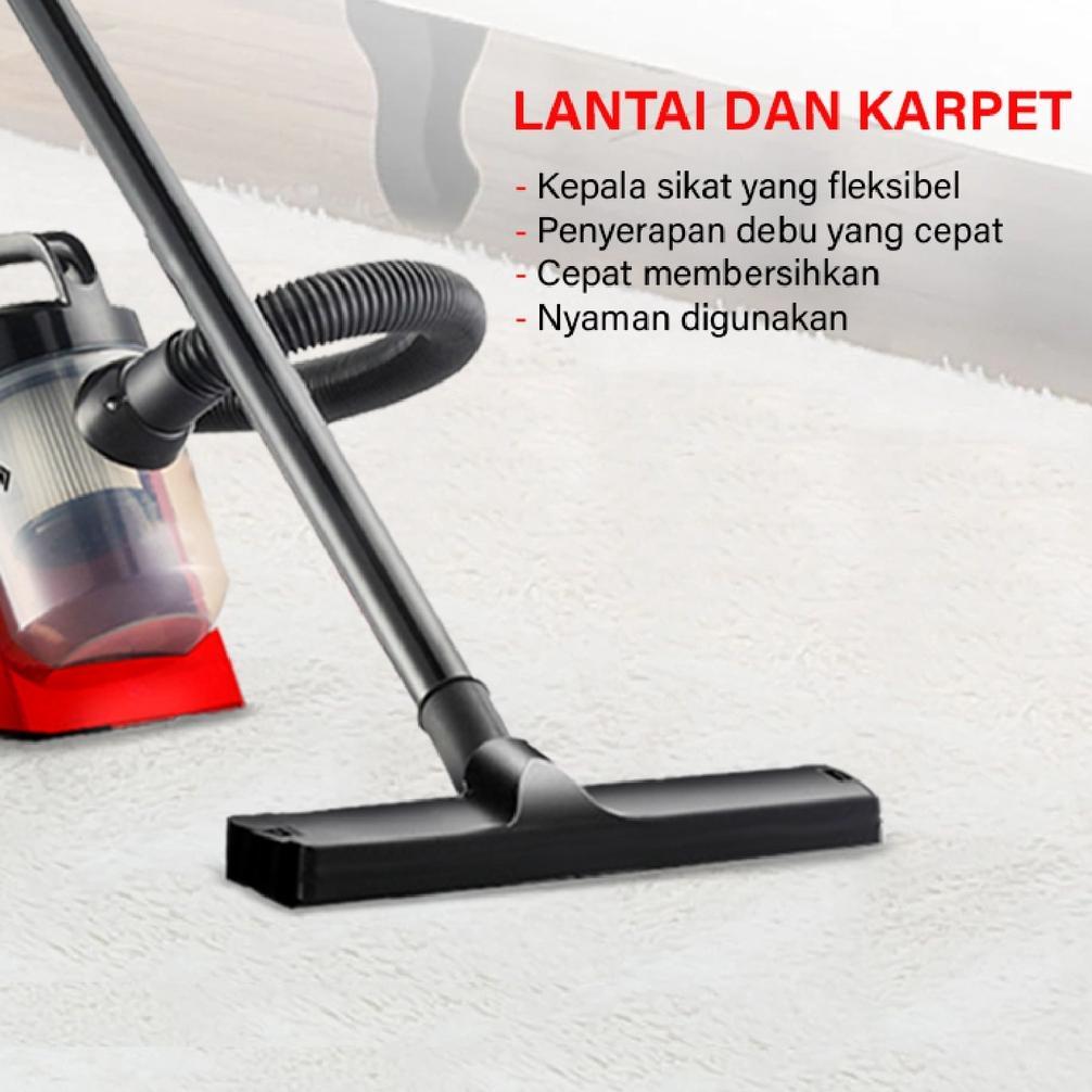 HOT DEALS De Essential Vacuum Cleaner Penyedot Debu 1487 - Vacum Cleaner Rumah Penyedot Debu Karpet 