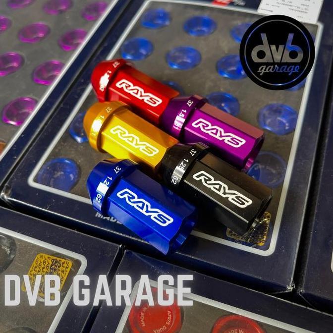 LUGNUT RAYS DURA NUTS RACING NUT - 7075 DURALUMIN MUR BAUT RODA [terbaik]