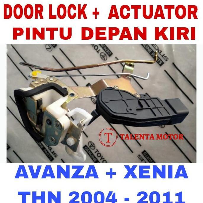 Door Lock + Actuator Depan Kiri Avanza Xenia Lama Dor Lok + Central