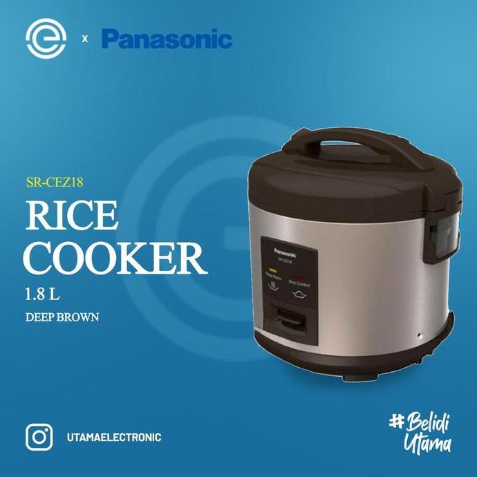 Freshmint- Panasonic Rice Cooker 1,8 Liter Sr-Cez18