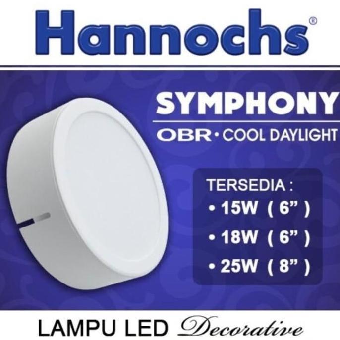 Allthebest- Hannochs Downlight LED Symphony Outbow OBR 25 Watt - Putih