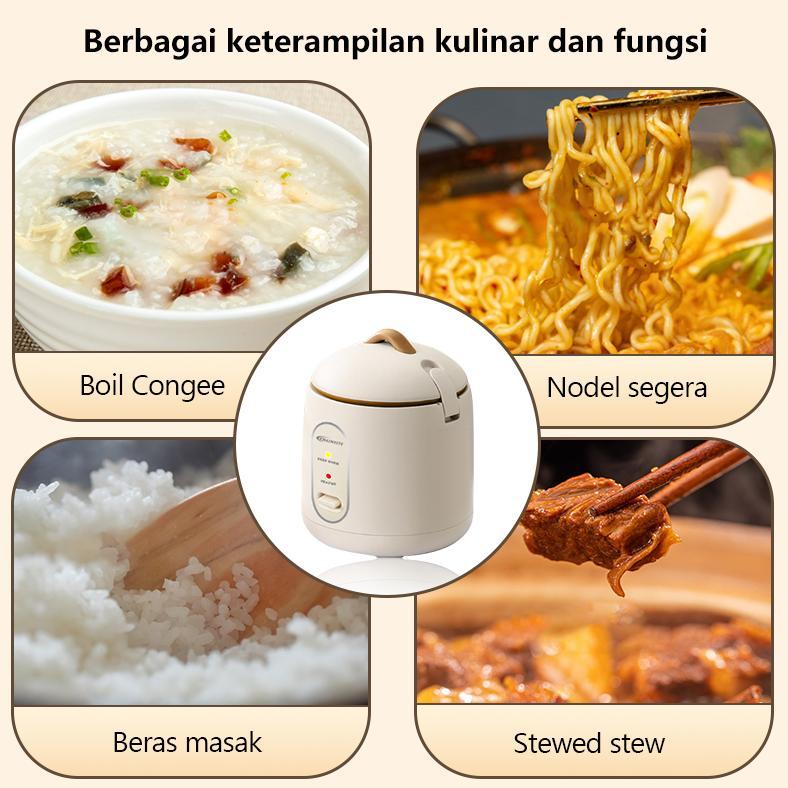 BIG SALE MAIMEITE Magic Com 1.2 liter Penanak nasi Kecil dan portabel Low watt Rice Cooker