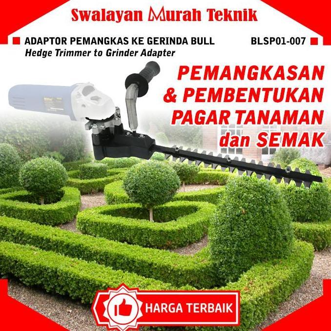 NEW BULL BLSP01-007 Adaptor Hedge Trimmer Gerinda Gunting Potong Rumput