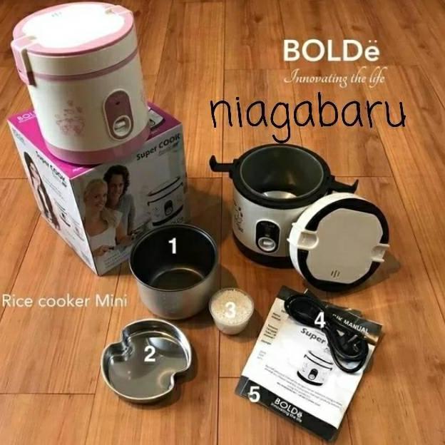 Allthebest- Super Cook Bolde Original Rice Cooker Mini Bolde Magic Com Bolde