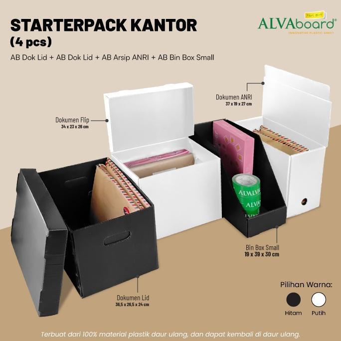 [POP] ALVAboard Starterpack Box Dokumen Kantor (Isi 4 Produk)