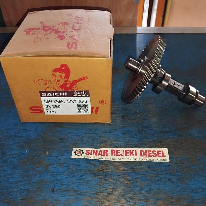 best seller] Camshaft As Klep Noken As GX390 GX420 GX460 Genset 6000 7000 Watt Saichi