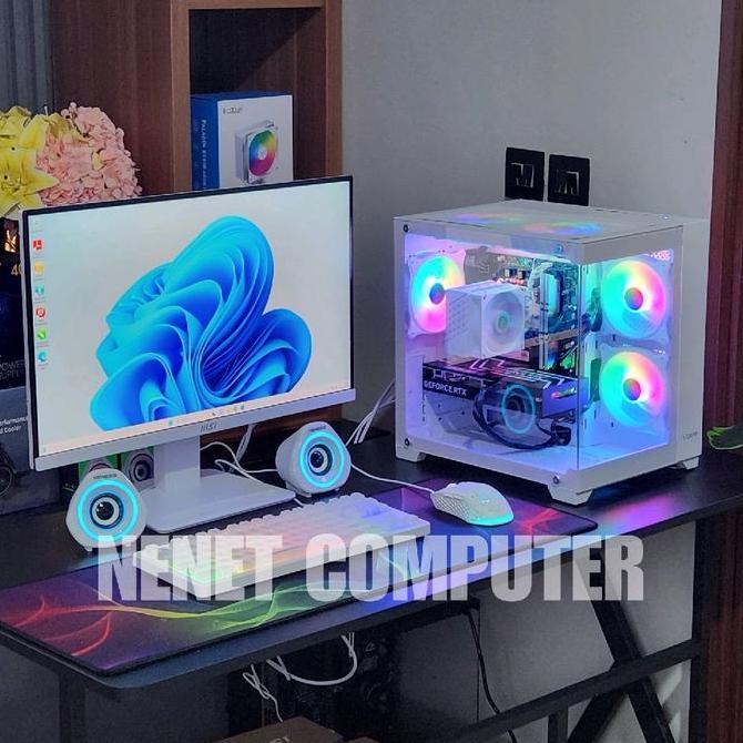 FULL SET - PC Gaming i5 12400F | RTX 3050 6GB | 16GB | LED 24" HAP