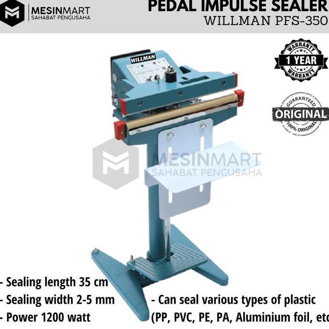 Promo Mesin Press Plastik Injak/ Pedal Impulse Sealer Diskon