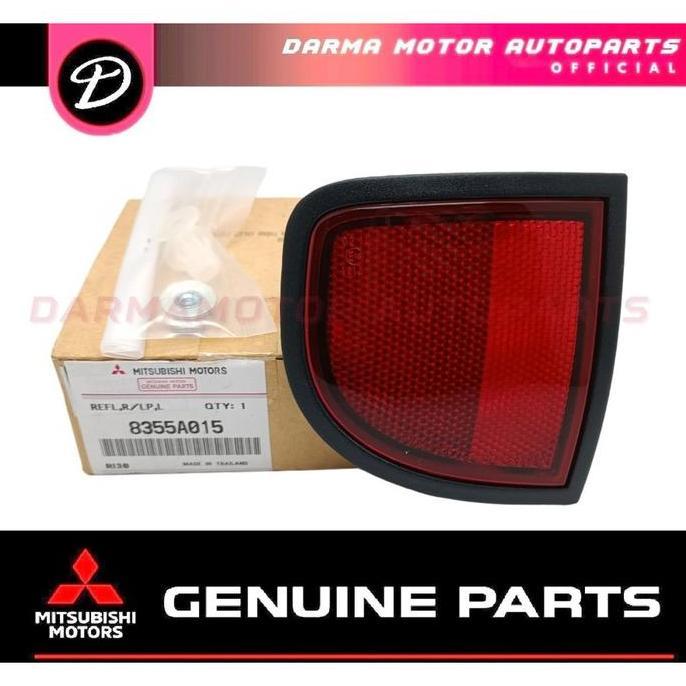 BEBAS ONGKIR - REFLECTOR BUMPER BELAKANG TRITON 2008-2015 ORI ASLI