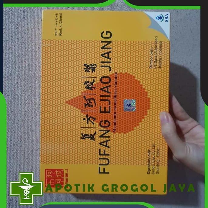 Fufang Ejiao Jiang isi 12 botol Obat Cina Asli Original Saras Subur