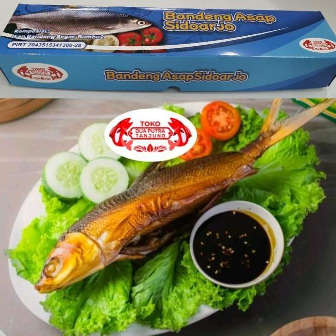 Ikan Bandeng Asap Duri / Tanpa Duri Siap Saji / Makan Tanjung Sidoarjo