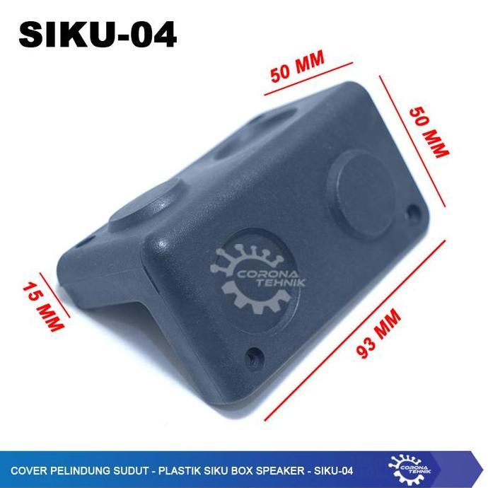 '' PLASTIK SIKU - PLASTIK PELINDUNG SUDUT BOX SPEAKER - SIKU-04 *