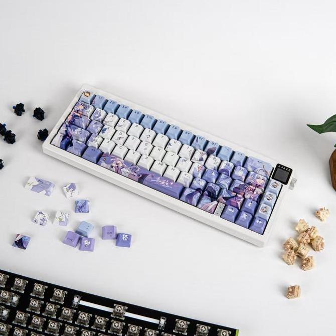 NEW Genshin Robin PBT Keycaps Cherry Profile