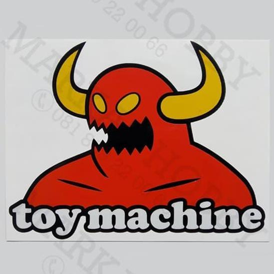 Ready stock Stiker Toy Machine Demon Logo Cutting