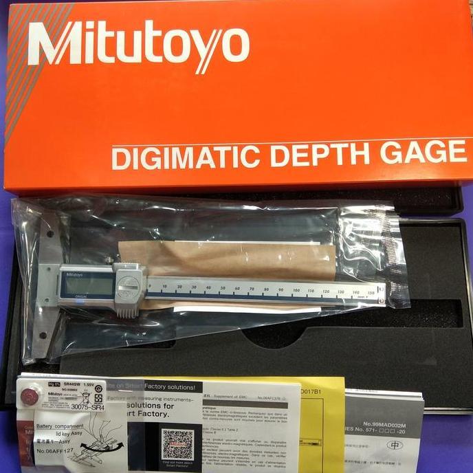 Caliper depth gage digital 0-150 mm original Japan Mitutoyo new