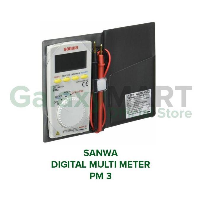 SANWA Multi Tester Digital / Digital Multi Meter PM3 / PM 3 ORIGINAL