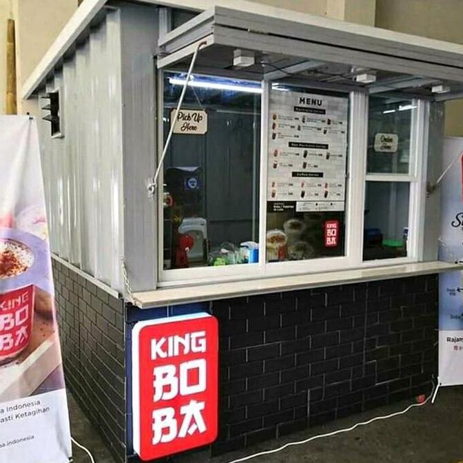 Terlaris Booth Kontainer Custom Design 14