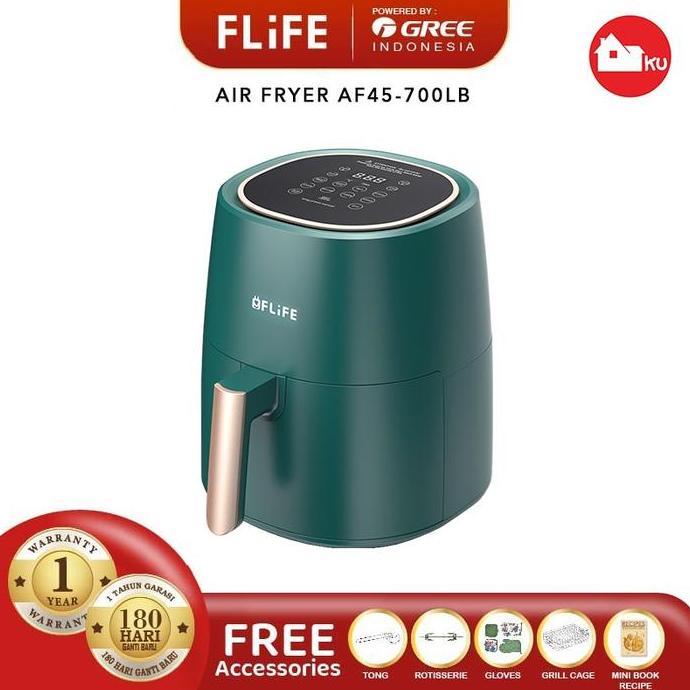 MVRV FLIFE AIR FRYER 4,5L