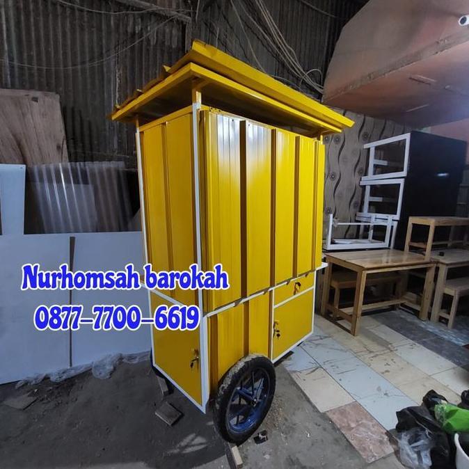 Terlaris Booth Semi Container , Gerobak Semi Container , Booth Murah