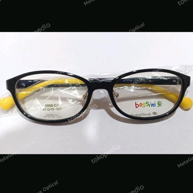 Ready Kacamata Anak Origininal Bossini 6050 C1 Ringan Lentur