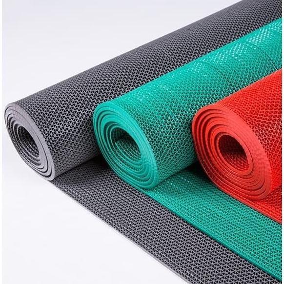 Keset Karpet PVC Anti Slip Meteran - Jaring