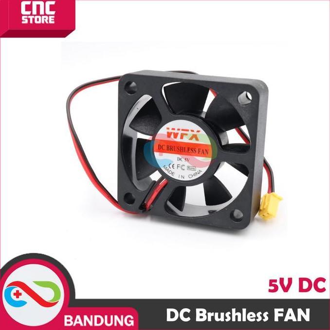 SPORTOV MINI FAN DC BRUSHLESS 5V 5x5x1CM KIPAS PENDINGIN 5CM FAN 5V 5 CM