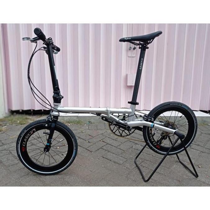Terlaris Sepeda Lipat Fnhon Gust 16" - Merah