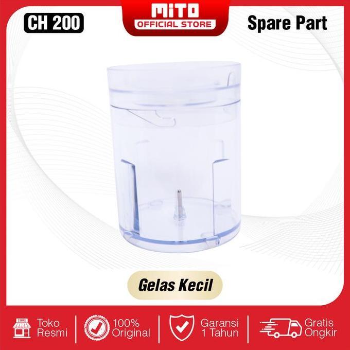 Bestgood- SPARE PART MITOCHIBA Food Chopper CH200 - Gelas - Tutup Gelas -