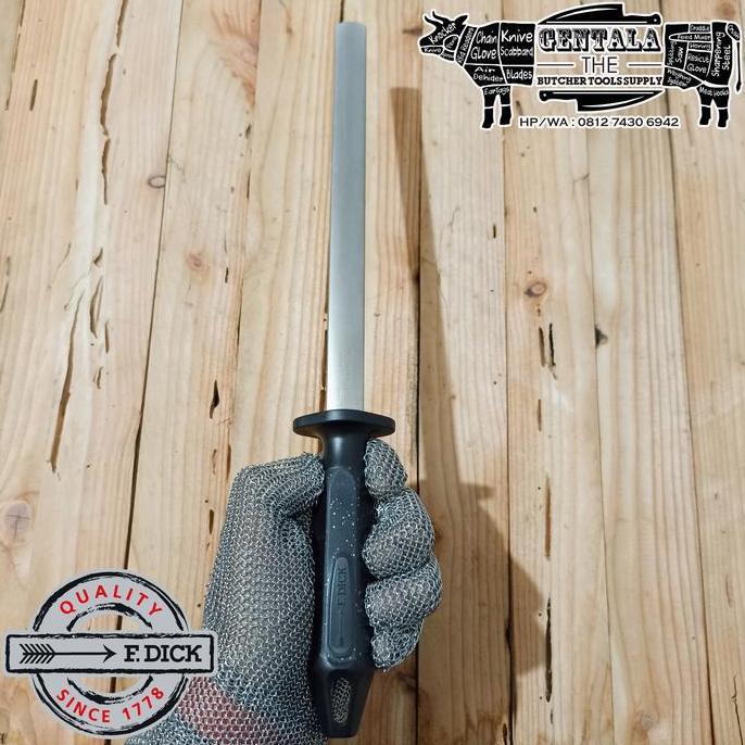 Allthebest- Asahan F. Dick Diamant, Diamond Coated Oval Steel 25cm