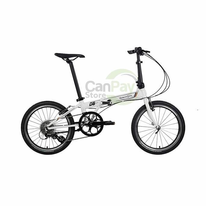 Terlaris Dahon Sepeda Lipat 19 Speed D8 20 Inci - Putih