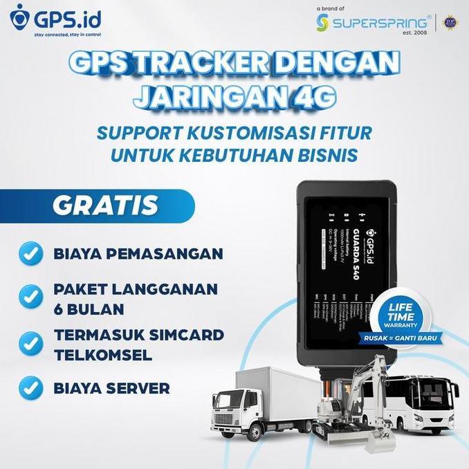 alif_janifa - GPS.id Prime GUARDA S4 GPS Tracker Pelacak Kendaraan Jaringan 4G Fitur Matikan Mesin J