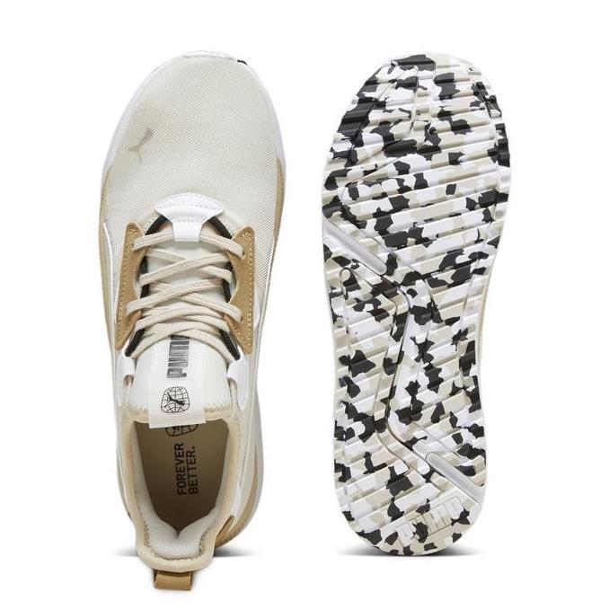 PUMA Sepatu Pacer Future WIP Better Uniseks Snow-Black-Toasted