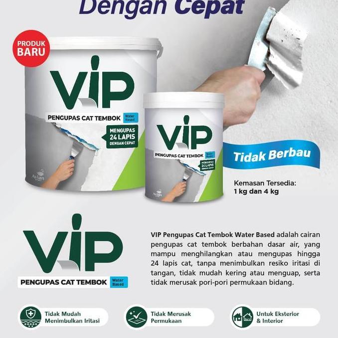 vip pengupas cat tembok 4kg AVIAN